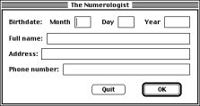 Numerologist 1.0.1 (1994)