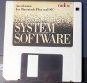 Radius Accelerator Driver System Software for Accelerator 16 25 For SE, Plus.....Includes SANE... (1988)