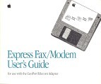 Apple Express Fax/Modem Software (1993)