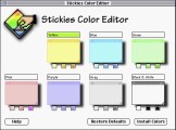 Stickies Color Editor 1.0 (1996)