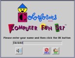 Colorforms Computer Fun Set (1994)