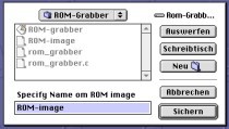 ROM Grabbers for old school Macs (1999)