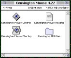 Kensington Mouse Software version 4.22 (1995)