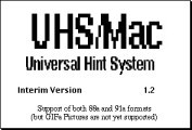 UHS/Mac (Universal Hint System) (1994)