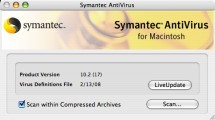 Symantec Antivirus 10.2 for Mac (2007)