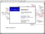 Claris MacProject II 1.0 (1987)