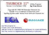 Thunder II 1.0.2 (1990)