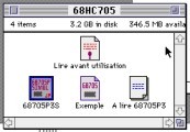 68HC705 dev kit (1995)