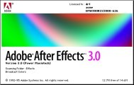 Adobe After Effects 3.0 (1995)