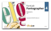 Fontographer 4.7.3 (2006)