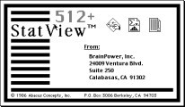 StatView 512+ (1988)