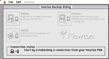 Newton Backup Utility (1995)