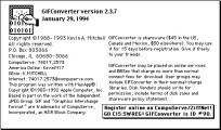 GIFConverter 2.x (1994)