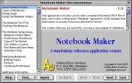 Notebook Maker (1995)