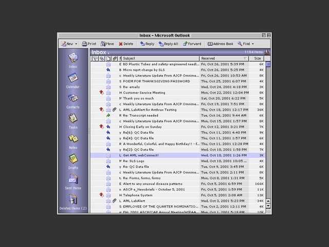 Microsoft Outlook 2001 (2001)