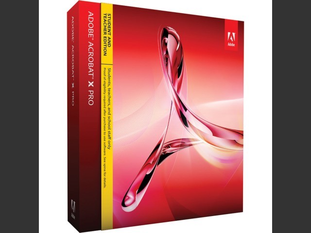 Adobe Acrobat X Pro (2010)