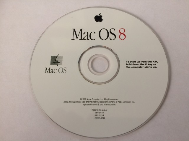 Mac OS 8.1 (CD) [ja_JP] (1995)