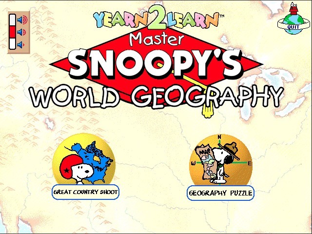 Master Snoopy's World Geography (1995)