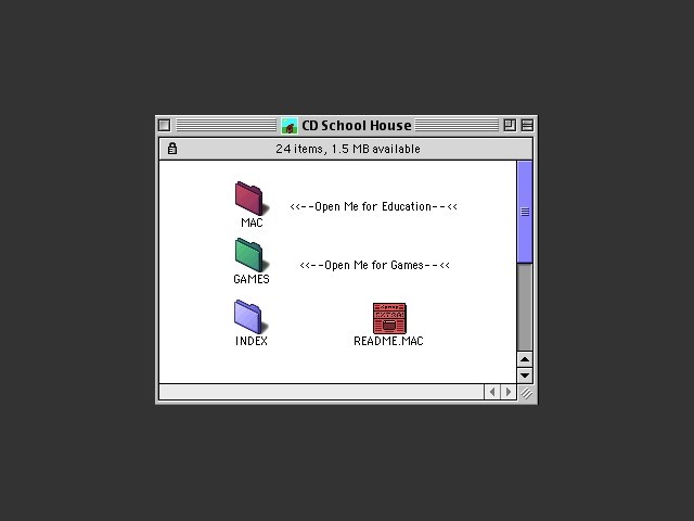 CD School House 9.0: Education and Games (1994)