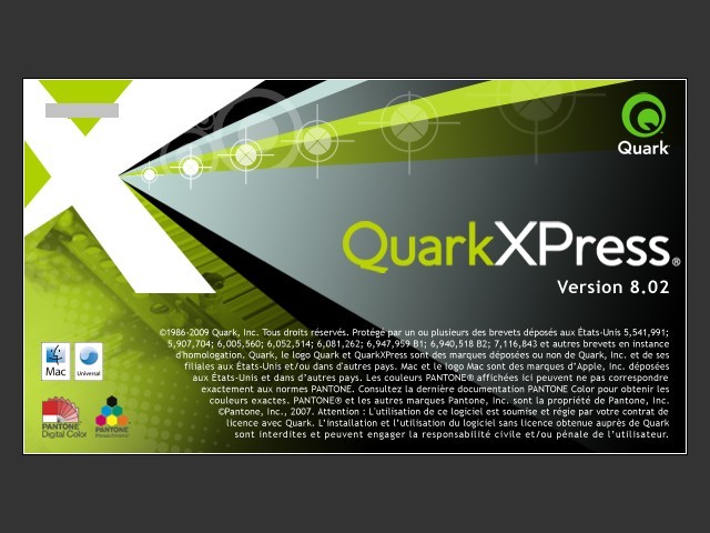 QuarkXPress 8.02 (2009)
