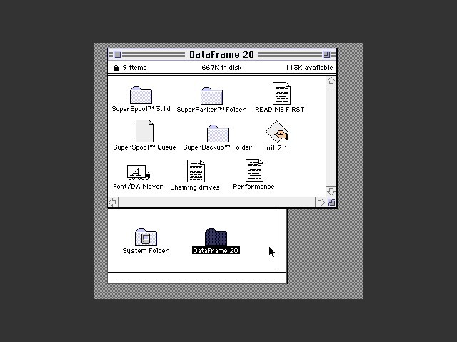 DataFrame 20 Utilities (1986)