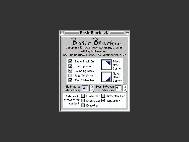 Basic Black (1993)