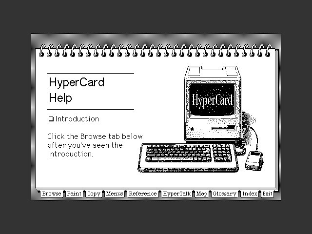 HyperCard Help (1.x stacks ported to 2.x) (1988)