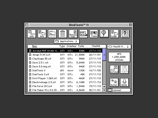 DiskTools II (French) (1987)