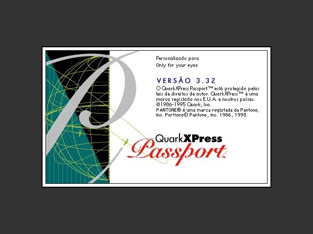 QuarkXPress Passport 3.32 (Portuguese) (1995)