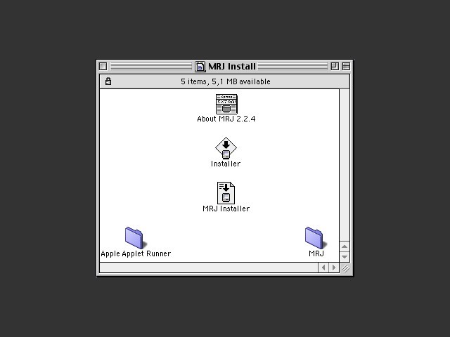 MRJ 2.2.4 (2001)