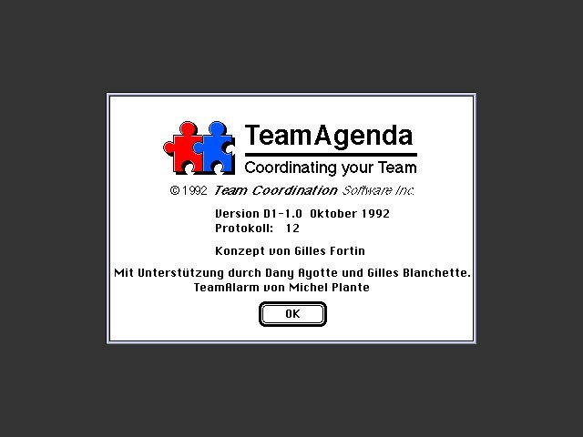 TeamAgenda 1.0 (1992)