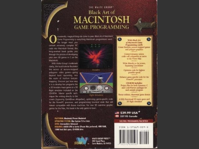 Black Art of Macintosh Game Programming (1996)