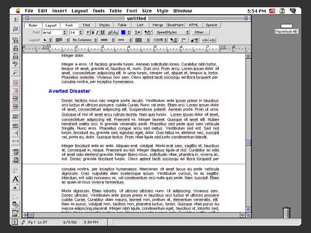 WordPerfect 3.5e (1998)