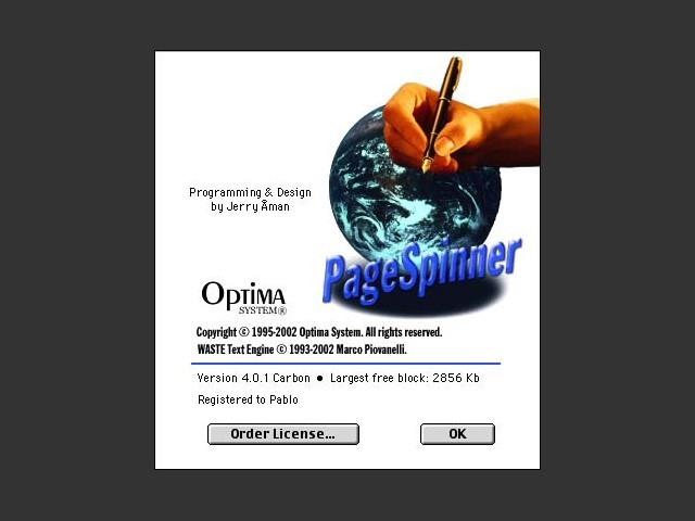 PageSpinner 4.1 (2002)