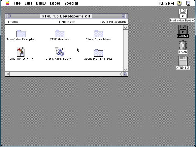 XTND Developer's Kit 1.3 (1991)
