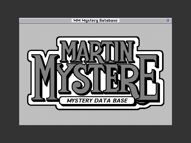 Martin Mystère Mystery Database (1996)