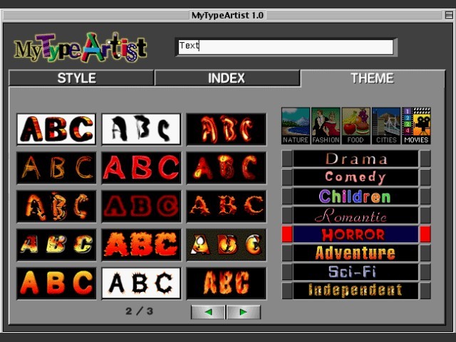 MyTypeArtist (1998)