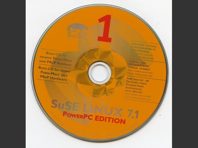 SuSE Linux PowerPC Edition (2001)