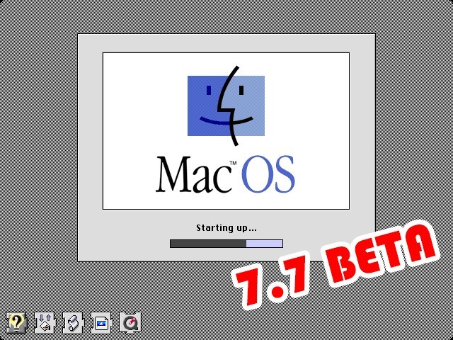 Mac OS 7.7 Beta (7.7a2c5 a.k.a. 8.0a2c5) (1997)