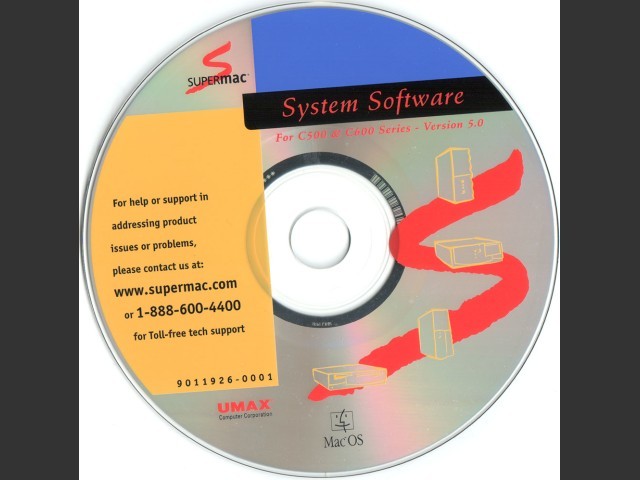 Mac OS 8.0 (Umax SuperMac C500 & C600 series v5.0) (1997)
