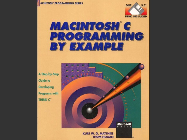 Macintosh C Programming by Example (1991)
