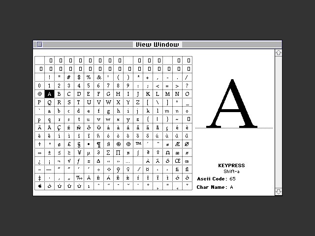 theTypeBook 4.02 (1995)