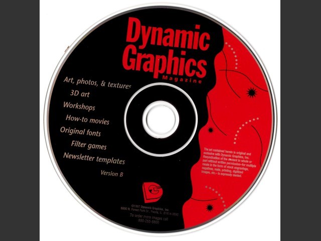Dynamic Graphics Magazine Version B (1997)
