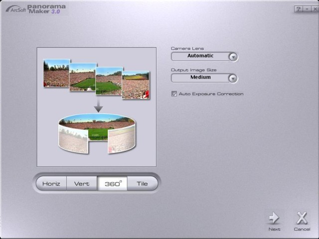 Panorama Maker v3.1 (2002)