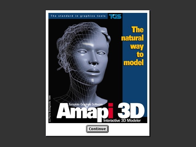 Amapi 3D 4.1 (1998)