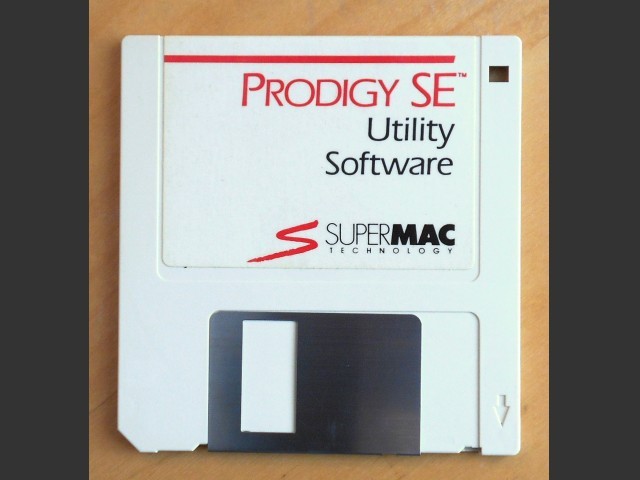 Prodigy SE Utility and Driver Software Disk (1987)