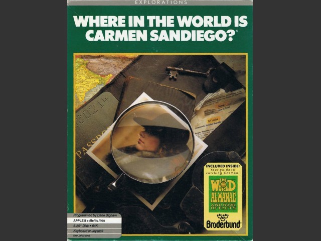 Where in the World is Carmen Sandiego? (for Apple II and IIGS) (1985)