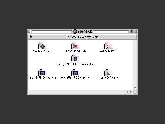 BMUG Newsletter CD: Spring 1996 (1996)