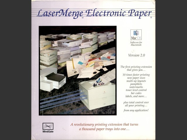 LaserMerge Electronic Paper 2.0 (1996)