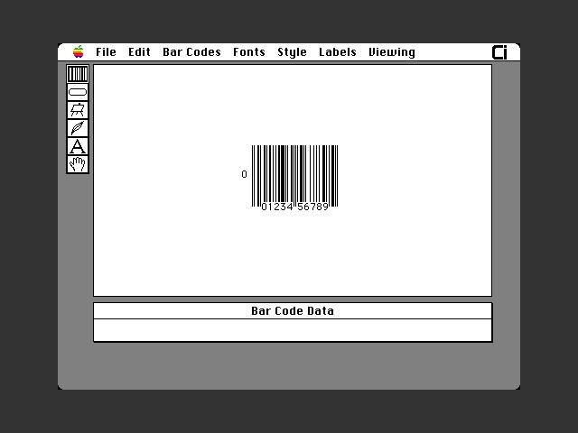 Mac-Barcode (1984)